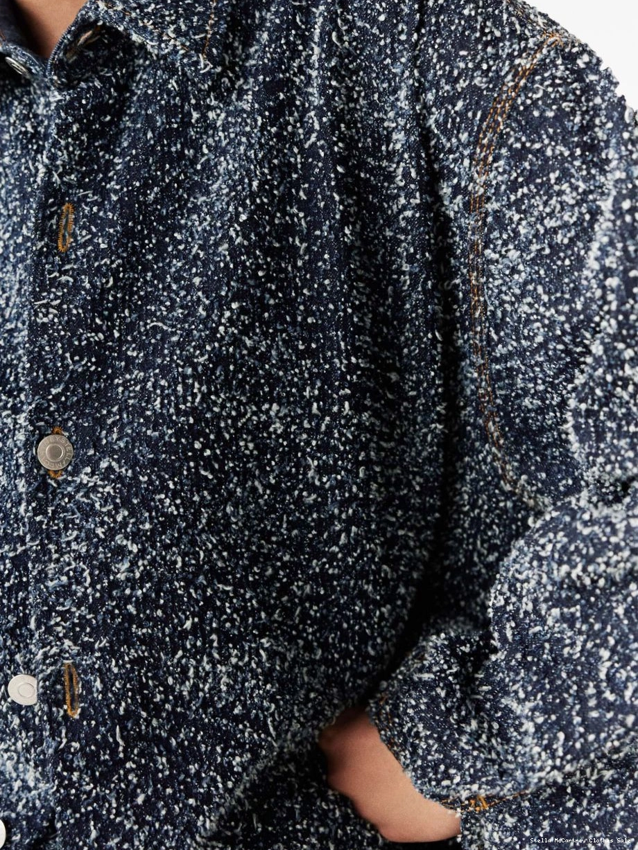 Affordable coat Stella oversized boucle-construction McCartney Women 0819